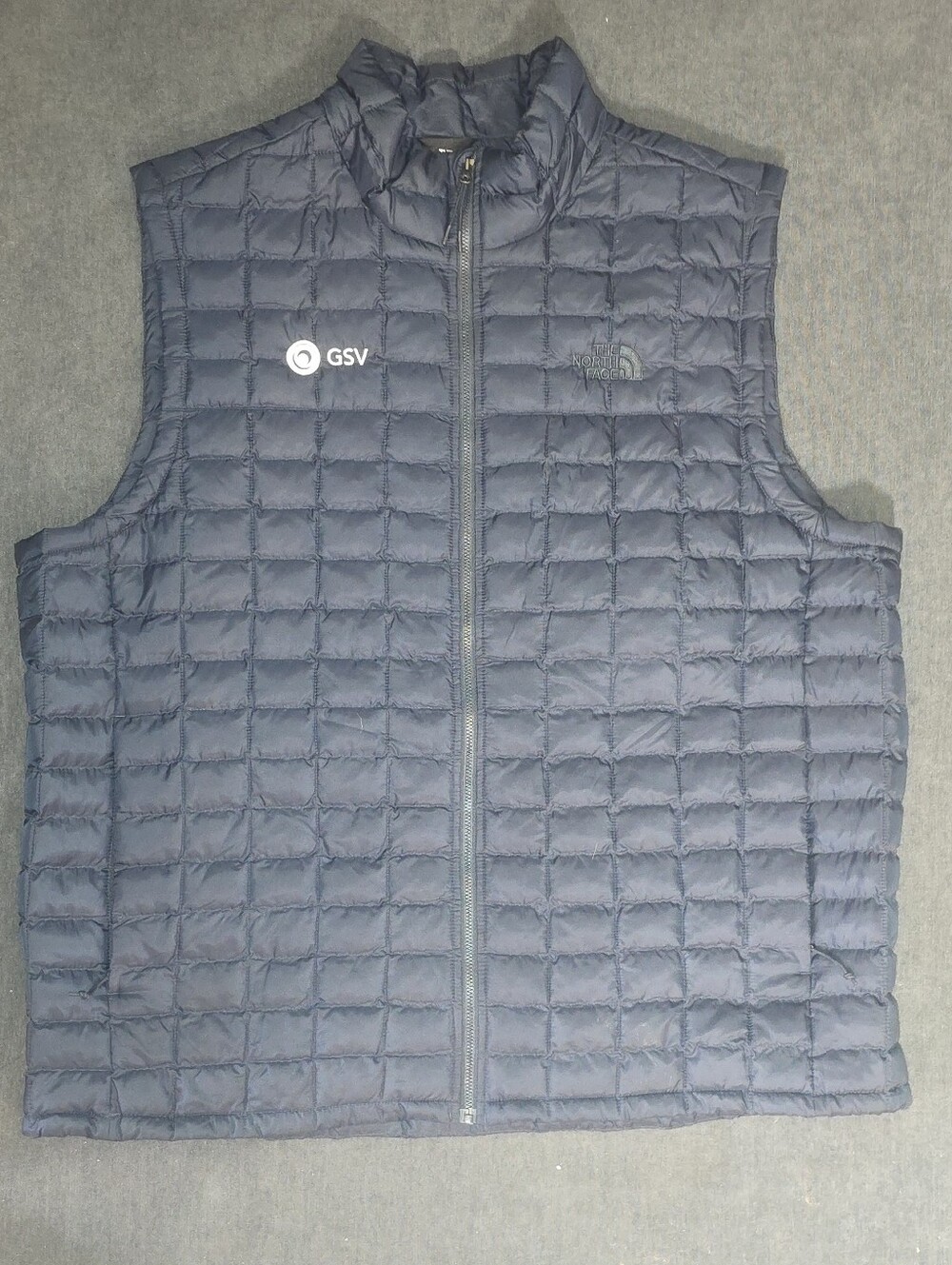 The North Face ThermoBall Eco Vest XXL Navy Blue Puffer